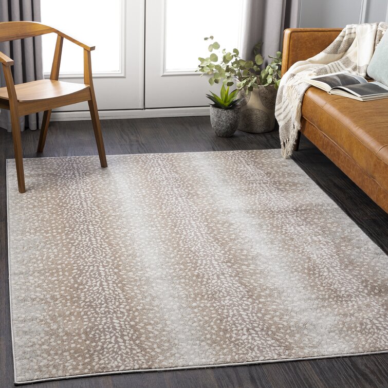 Mercer41 Angelick Animal Print Camel Light Gray Area Rug Reviews   Angelick Animal Print Camel Light Gray Area Rug 